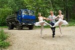 something diferent but still ballerinas look hot