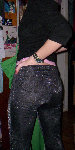 Nikki in Shiny stretch pants.jpg