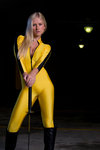 yellow samurai blond