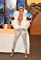 promoting her book