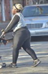 leggings on a 'fat' mama
