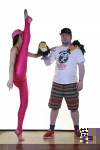 note the footed style<br />more athletic apparel than a catsuit