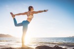yoga w a view--a number of scenic<br />sea/ocean backdrops w todays pics