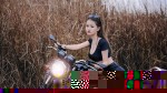 leather-wearing asian biker babe<br />not exactly what you conjure up<br />when you think about a hot biker babe