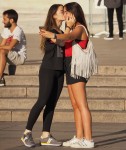 in public