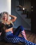 my Red, White &amp; Badass leggings will be released July 1st 8pm EST