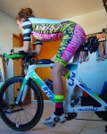 very sexy on a stationary bike