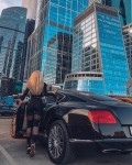 as you can see by her wheels  she must<br />be the GF or significant other of some russian