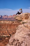smithsonian butte<br />Zion National Park Smithsonian Butte National Back Country Byway extends for 9.25 miles between Rockville, Utah on State Route 9 and Apple Valley, Utah on State Route 59<br />you could almost swear this is photoshopped<br />BUT ITs NOTTTTTTT