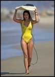 a little too revealing a swimsuit when wet