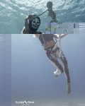 underwater halloween<br />imagine if you are in a underwater  sea lab and you see her out of a porthole on oct 31st.....<br />https://en.wikipedia.org/wiki/SEALAB