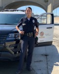 shes a reserve police officer as shown but what you cant tell is what body she has<br />https://www.instagram.com/chrysti_ane/