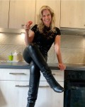 my beautiful housewife is in charge of prepping todays salad