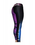 "Hardcore Bitches" is for any female who takes their training to an extreme. May it be - weight lifting,  cross fit Jiu-jitsu. You will definitely make a statement with these spats! Bold, vibrant colors and the word “Sicchic” on the waist band. The material is made of a blend of 97% polyester and 3% spandex