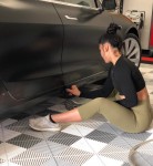 a female mechanic