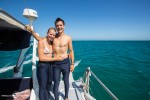 MY GF<br />Living in the subtropics DAVIS allows you to take out your latest gf on a snorkeling boating trip??????<br />[yes]
