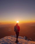 sunrise on Viševnik, 2050m