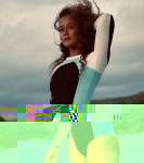 and color--new 'fitness swimsuit' outfit from roxy<br />you do lose a lot when viewing just black and white photos