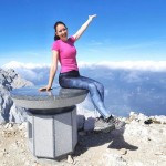 w a view<br />above the clouds in slovenia