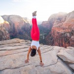 same gal now at zion natl park