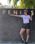 type<br />a quote from her on this photo: Hi my name is Sayce and I have the maturity of a 14 year old boy.