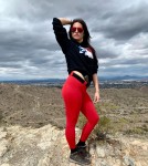 LEGINS W A VIEW  HIKING<br />AT STONE MOUNTAIN PHOENIX<br />WHAT MUST FEEL SO UNNERVING AND